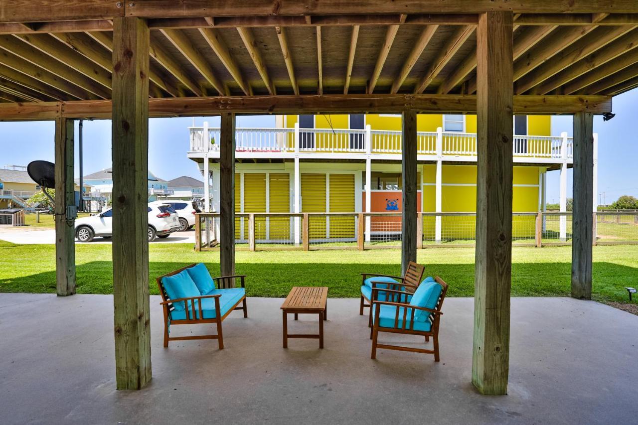 Villa Escape From The Storm Bolivar Peninsula Esterno foto