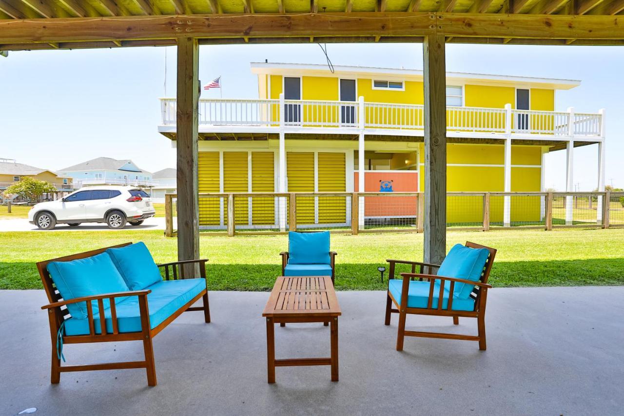 Villa Escape From The Storm Bolivar Peninsula Esterno foto