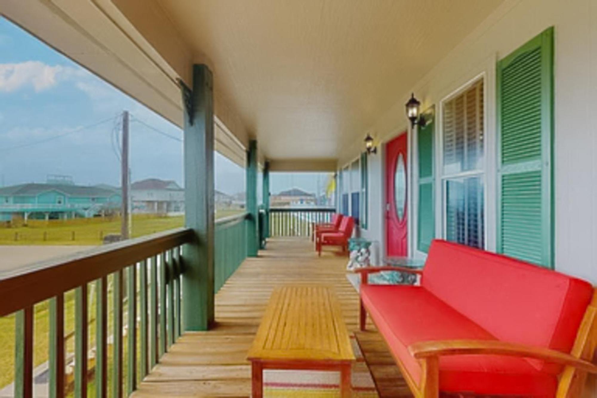 Villa Escape From The Storm Bolivar Peninsula Esterno foto